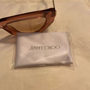 Authentic New in Box Jimmy Choo Cat Eye Sunglasses.